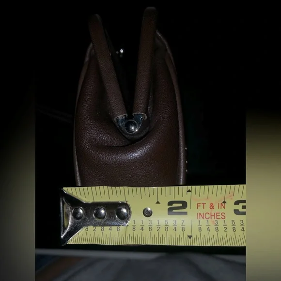 Coach Brown Leather Wristlet - Picture 8 of 9